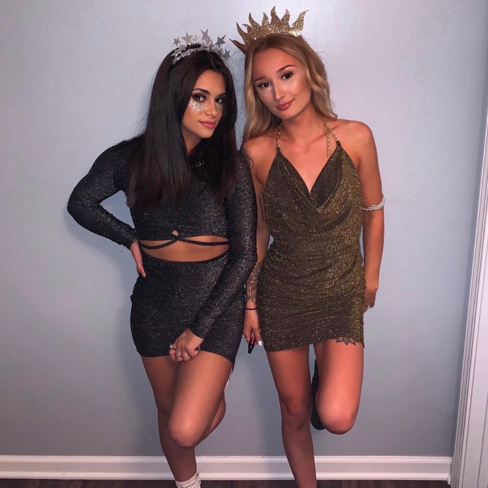 Gold Chain Dress